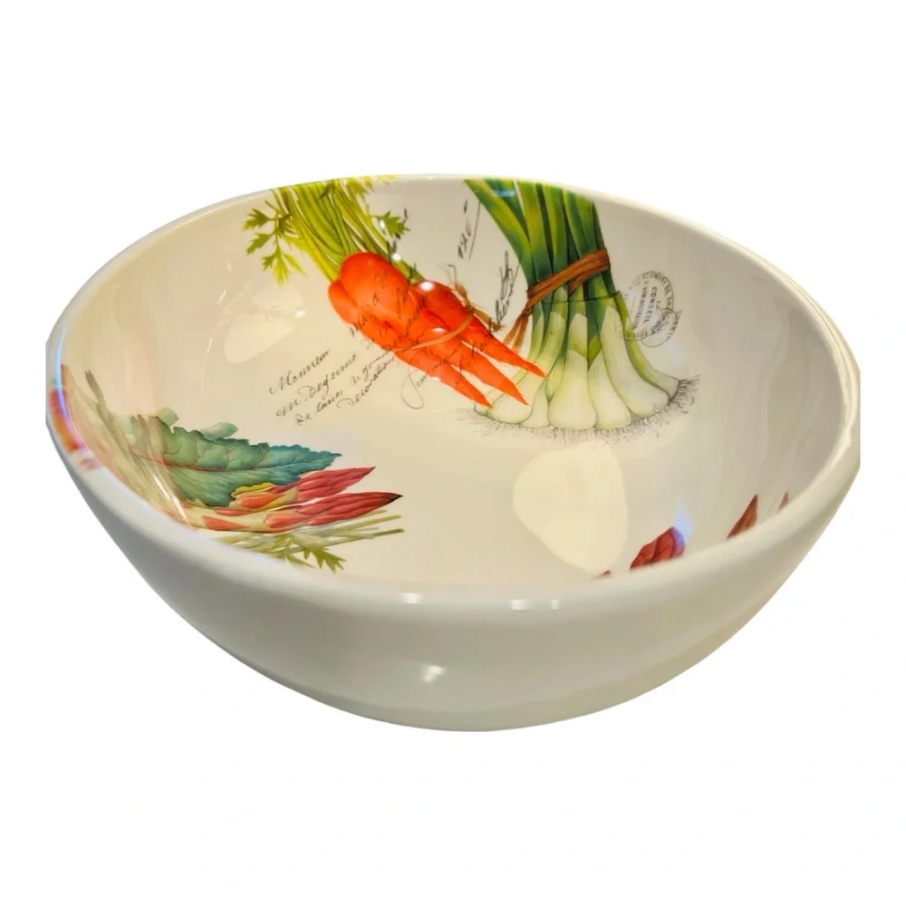 Effetti d’Arte Italy 14” Oval Vegetable Serving Bowl Handmade Italian Ceramic